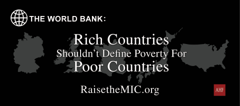 Advocates to Press World Bank to Fix Faulty Middle Income Country ...